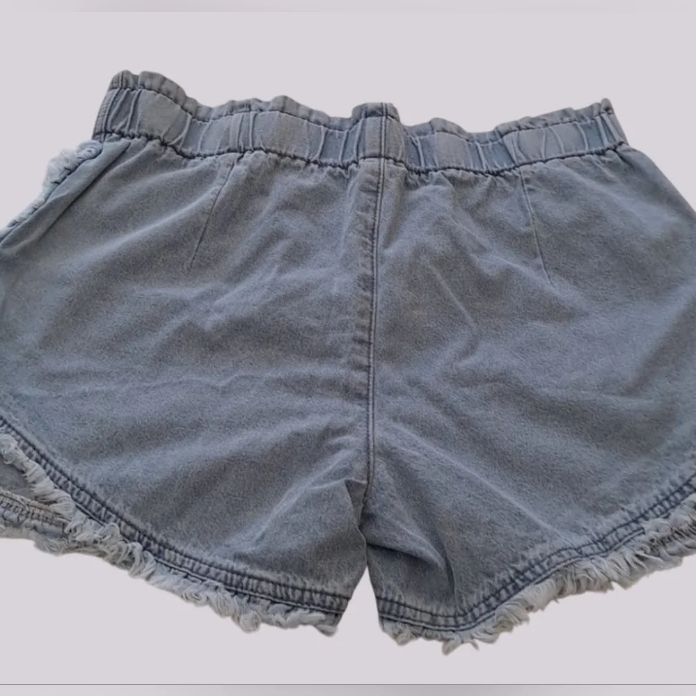 High-Waisted Denim Shorts